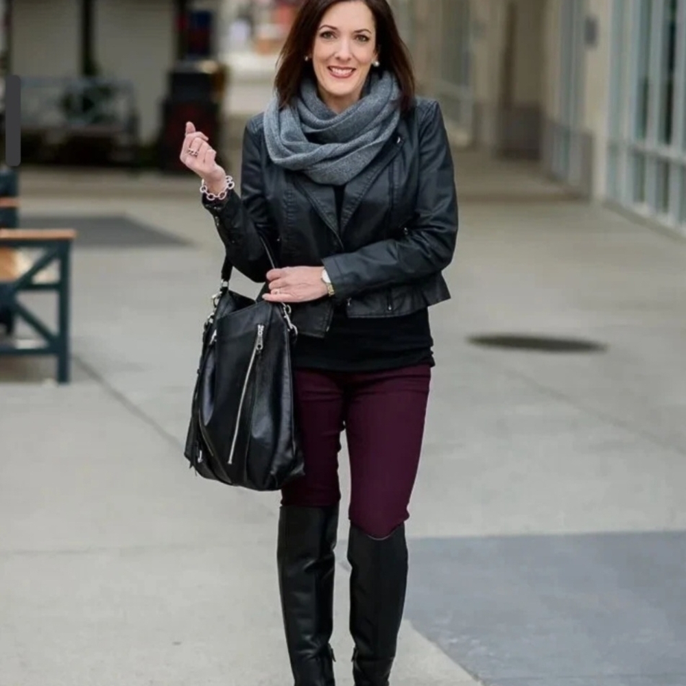 Franco Sarto Black Over the Knee Boots - Picture 3 of 10